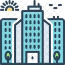 Town City Metropolis Icon