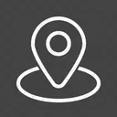 Tracking Pin Location Icon