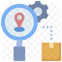 Tracking Trace Location Icon