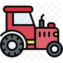 Tractor Farming And Gardening Agriculture Icon