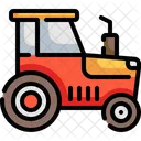 Tractor Agriculture Transportation Icon