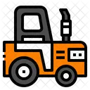 Tractor Vehicle Transport Icon