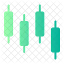 Trading Chart Candlestick Stock Market Chart Icon