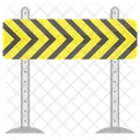 Traffic Barrier Guardrails Icon