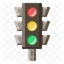 Traffic Light Semaphore Icon