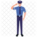 Traffic Police Policeman Police Officer Icon