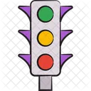 Traffic Lights Traffic Lamps Signal Lights Icon