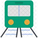 Travel Train Transportation Icon