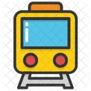 Tram Train Travel Icon