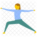 Training Gymnastik Stretching Symbol