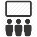 교육 프레젠테이션 이사회 아이콘