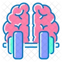 Training Brain Weight Icon