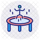 Trampolin  Symbol