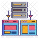 Transactional Data Database Database Transaction Icon