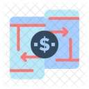 Transfer Money  Icon