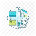 Transferência de saldo de cartão de crédito  Ícone