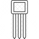 Transistor Npn Amplifying Icon