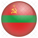 Transnistria Bandeira Ícone