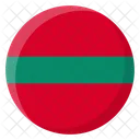 Transnistria Bandeira Pais Ícone