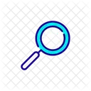 Transparency Magnification Magnifying Glass Icon