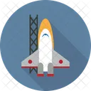 Transport Rocket Transportation Icon