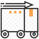 Transport Emballage Service Icône
