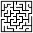 함정 미로 블록 미로 헤지 미로 아이콘