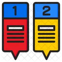 Trapezoid List Labels List Icon