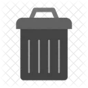 Trash Garbage Bin Icon