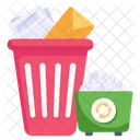 Dustbin Garbage Can Trash Icon