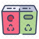 Trash Garbage Separate Icon