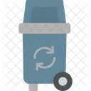 Trash Bin Ecology Icon