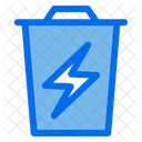 Trash Energy Recycling Icon