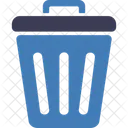 Trash Bin Dustbin Garbage Bin Icon