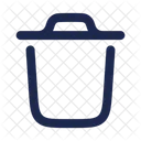 Trash Bin Dustbin Recycle Bin Icon