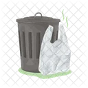 Garbage Trash Plastic Icon