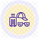 Travel Accessories Line Icon Icon