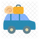 Travel Car Traveling Journey Icon