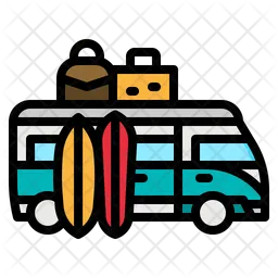 Traveling Bus  Icon