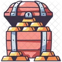 Box Gold Treasure Icon