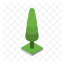 Tree Nature Isometric Icon