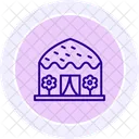 Trekkers Hut Shelter Icon