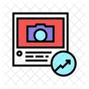 Growth Views Photo Icon