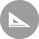 Triangle ruler  Icon