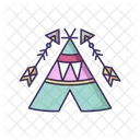 Tribal teepee  Icon