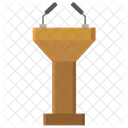 Tribune Podium Speaker Symbol