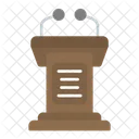 Podium Speaker Speech Symbol