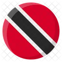 Trinidad And Tobago Flag Country 아이콘