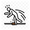 Tripped Fall Man Icon