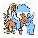 Triumphal entry into Jerusalem  Symbol